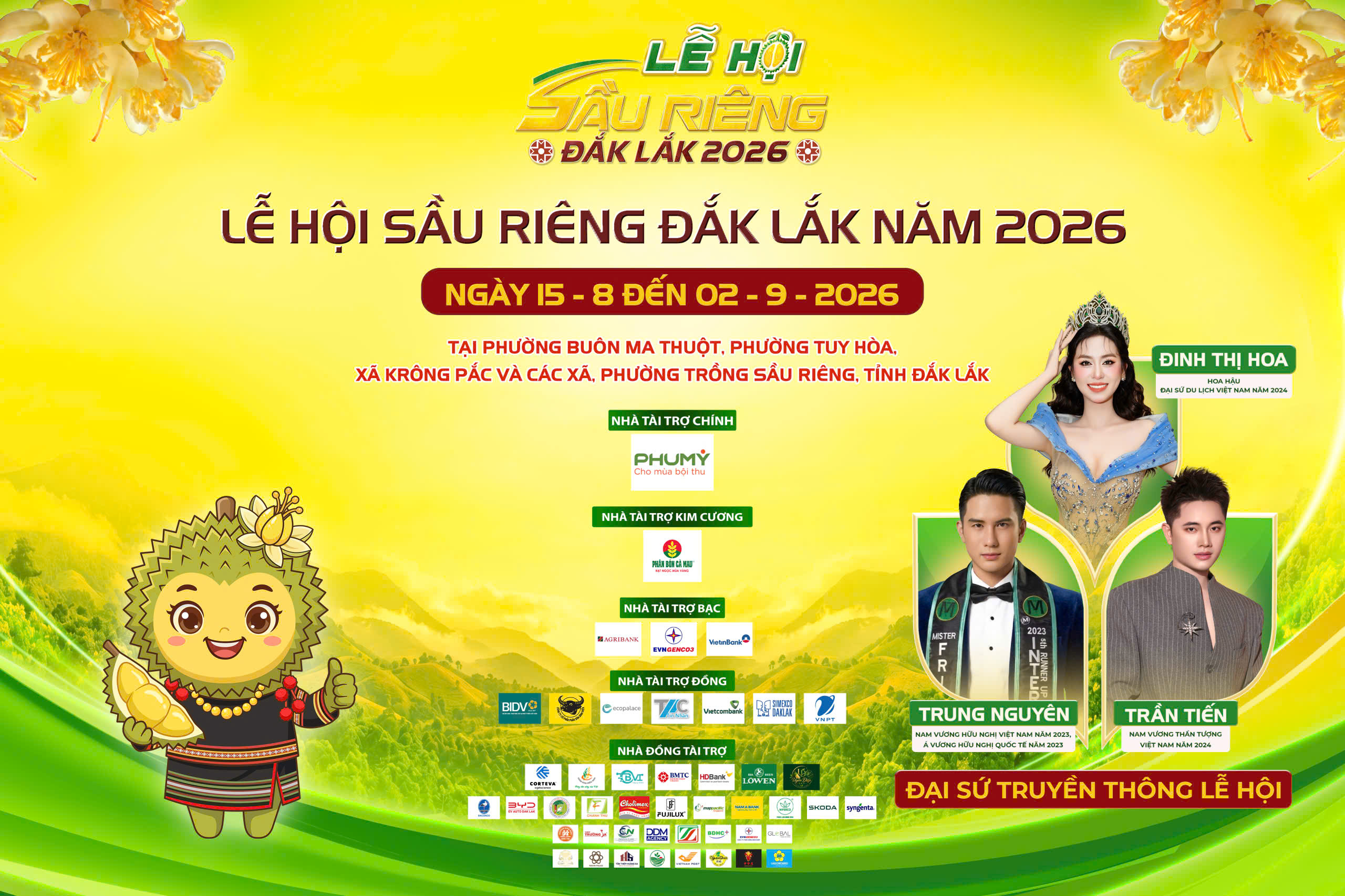 HƯỞNG ỨNG TUẦN LỄ CAO ĐIỂM LỄ HỘI SẦU RIÊNG ĐẮK