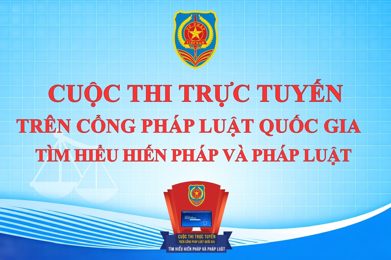 📢 PHƯỜNG XUÂN ĐÀI HƯỞNG ỨNG CUỘC THI TRỰC TUYẾN “TÌM HIỂU HIẾN PHÁP VÀ PHÁP LUẬT”