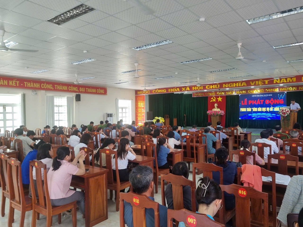 Lễ phát động Phong trào “Bình dân học vụ số” năm 2026 trên địa bàn Phường Xuân Đài