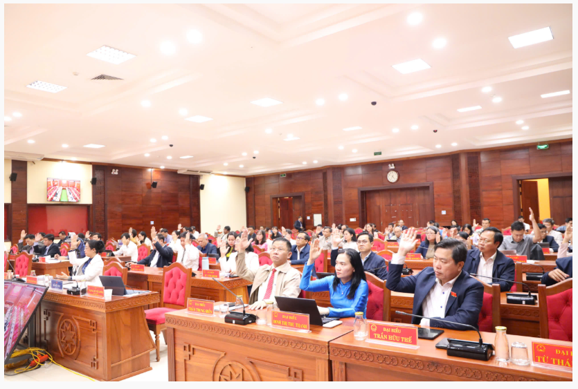 Kỳ họp thường lệ cuối năm 2025 (Kỳ họp thứ Hai), HĐND tỉnh khóa X, nhiệm kỳ 2021 – 2026 diễn ra vào ngày 23 và 24/12