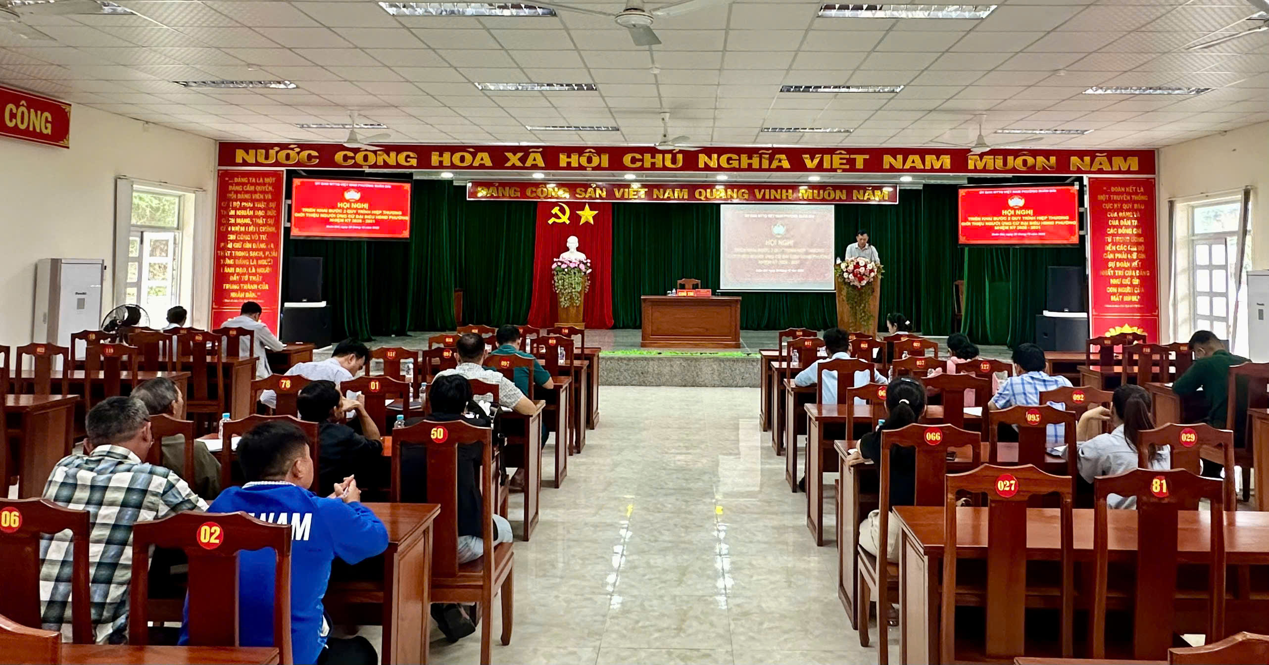 Ủy Ban MTTQ Việt Nam phường tổ chức hội nghị triển khai bước 2 quy trình hiệp thương giới thiệu người ứng cử đại biểu HĐND phường